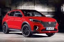 Cận cảnh crossvover thể thao Hyundai Tucson N Line 2019