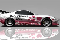 Ấn tượng với những chiếc xe ôtô cho ngày Valentine 14/2