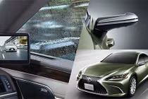 Xe sang Lexus ES 2019 dùng camera thay gương chiếu hậu