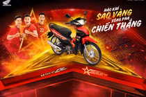 Honda Wave Alpha phong cách "tuyển Việt Nam" hơn 18,3 triệu đồng