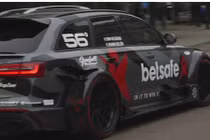 Siêu phẩm Audi RS6 DTM cũng tham gia dịch vụ Taxi Uber