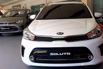 Cận cảnh xe giá rẻ Kia Soluto chính hãng tại VN