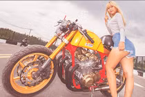 “Chân ngắn” Sài Gòn đọ dáng môtô Honda CB750F cafe racer 