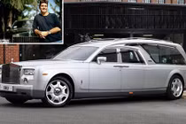 Rolls-Royce Phantom của Simon Cowell thành xe chở quan tài