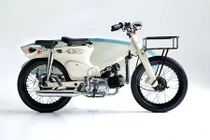 Honda Super Cub C70 độ của dân chơi lướt sóng