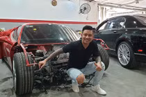 Siêu xe Ferrari 488 GTB tai nạn của Tuấn Hưng sắp "tái xuất"