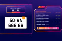 Thêm đại gia Việt chi 2 tỷ tậu biển xe máy 50-AA666.66