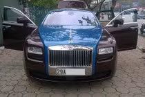Xe sang Rolls-Royce Ghost chục tỷ đổi màu ở Hà Nội 