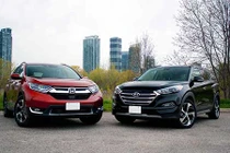 Hyundai Tucson bản nâng cấp 2018 "đấu" Honda CR-V