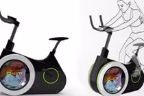 Xe đạp BiWa giảm cân kiêm máy giặt quần áo 