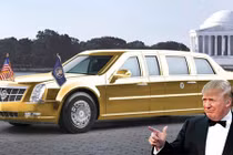 Tổng thống Trump sắp có siêu limousine Cadillac chống đạn mới 