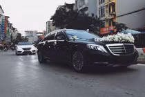 Maybach S600 giá 14 tỷ rước dâu "sang chảnh" tại Hà thành