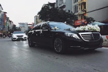 Maybach S600 giá 14 tỷ rước dâu "sang chảnh" tại Hà thành