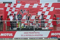 Marquez vượt mặt Rosssi, về nhất tại MotoGP Argentina 2016