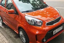 Xế hộp Kia Morning biển "ngũ quý" độ khủng tại Hà thành