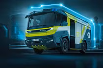 Cận cảnh xe cứu hỏa chạy điện đầu tiên trên thế giới