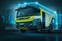 Cận cảnh xe cứu hỏa chạy điện đầu tiên trên thế giới