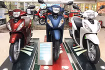 Giá xe máy Honda Vision tại Việt Nam đang bán dưới mức đề xuất