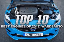 Top 10 động cơ xe ôtô tốt nhất năm 2017 
