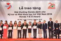 Honda Y-E- S 2016 nâng tầm kỹ sư và nhà khoa học Việt