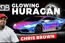 Lamborghini Huracan phát sáng rực rỡ của ca sĩ Chris Brown