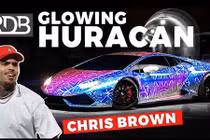 Lamborghini Huracan phát sáng rực rỡ của ca sĩ Chris Brown