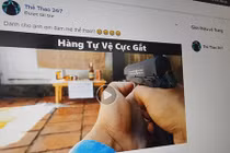 Súng 6,5 triệu đồng/chiếc quảng cáo ngập Facebook Việt Nam