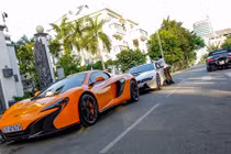 Dàn siêu xe của dân chơi Sài thành “nổ máy” khai xuân 2016