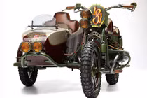 Ngắm Sidecar 3 bánh Ural phong cách steampunk "kịch độc"