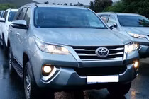 Loạt xe Toyota Fortuner 2018 đầu tiên cập cảng Hải Phòng