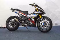 "Xế nổ" Yamaha Exciter 150 độ môtô phân khối lớn tại VN