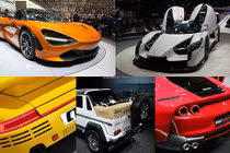 “Lác mắt” ngắm siêu xe tại triển lãm Geneva 2017