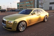 Rolls-Royce Ghost mạ vàng dành cho tiền ảo Bitcoin