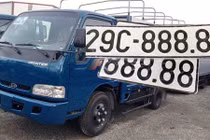 Xe tải Kia và Hyundai biển khủng “toàn phát” tại Hà Nội 