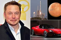 Elon Musk sắp đưa ôtô điện Tesla Roadster vào vũ trụ