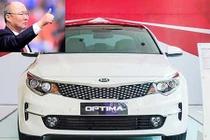 Cận cảnh Kia Optima của HLV U23 Việt Nam được tặng 