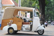 Ngắm “hàng siêu hiếm” Piaggio Vespa 150 Ape tại Việt Nam
