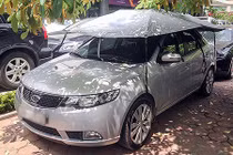 Xe ôtô để ngoài trời nắng nóng có hại như thế nào?