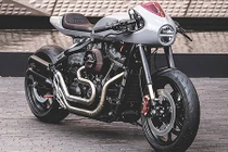 Harley-Davidson Fat Bob 114 độ Cafe Racer siêu ấn tượng 