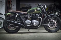 Triumph Bonneville “độ” mạnh mẽ với phong cách Tracker