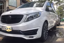 Mercedes V-Class tiền tỷ độ “khủng” của đại gia Minh nhựa