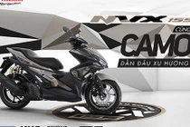 "Soi" Yamaha NVX 155 Camo mới giá 52,7 triệu tại VN
