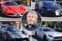 Điểm mặt siêu xe triệu đô của tỷ phú Abramovich