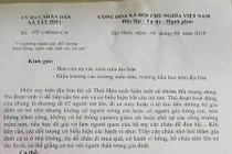 Nghệ An: Nghi vấn bắt cóc trẻ em, chính quyền xã ra công văn khẩn