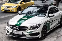 Cục Đăng kiểm từ chối kiểm định ôtô dán tem cảnh sát