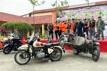 Dân chơi môtô có thêm điểm thi giấy phép lái xe mới ở Hưng Yên