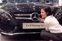 Em gái Phương Linh tậu xe sang Mercedes-Benz C300 gần 2 tỷ 