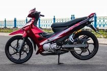 "Cá mập" Yamaha Z125 độ đồ chơi khủng của dân chơi Vĩnh Long