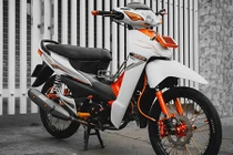 "Xế nổ" 17 triệu Honda Wave độ đồ chơi xịn tại Sài Gòn
