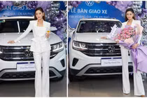 Hoa hậu Khánh Vân chi hơn 2 tỷ đồng tậu SUV Volkswagen Teramont
